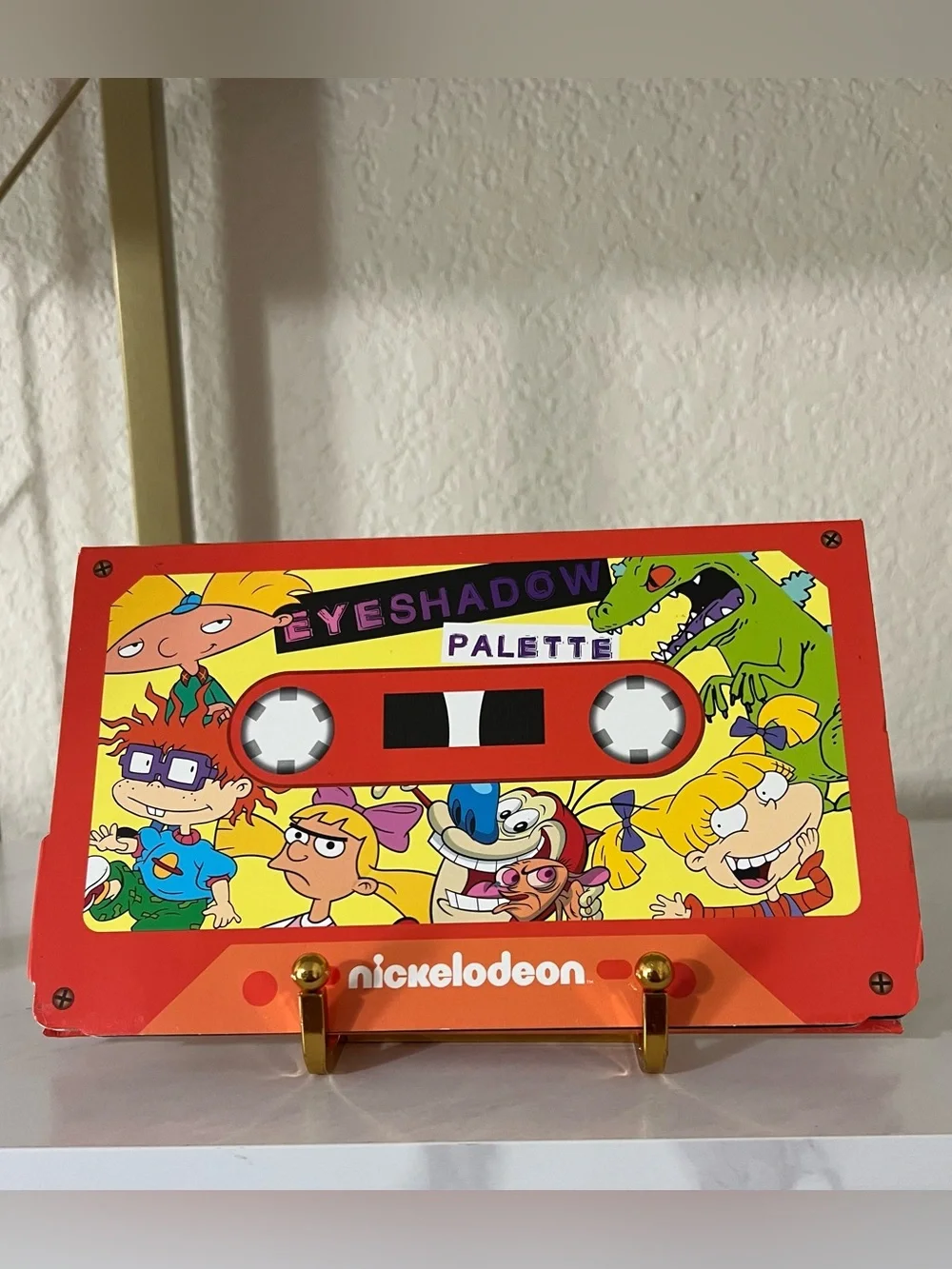 NWT Nickelodeon Rugrats Retro Cassette Eyeshadow Palette